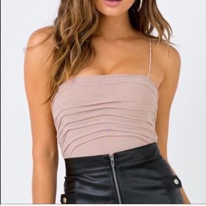 PRINCESS POLLY ONE LOVE BODYSUIT SIZE 8